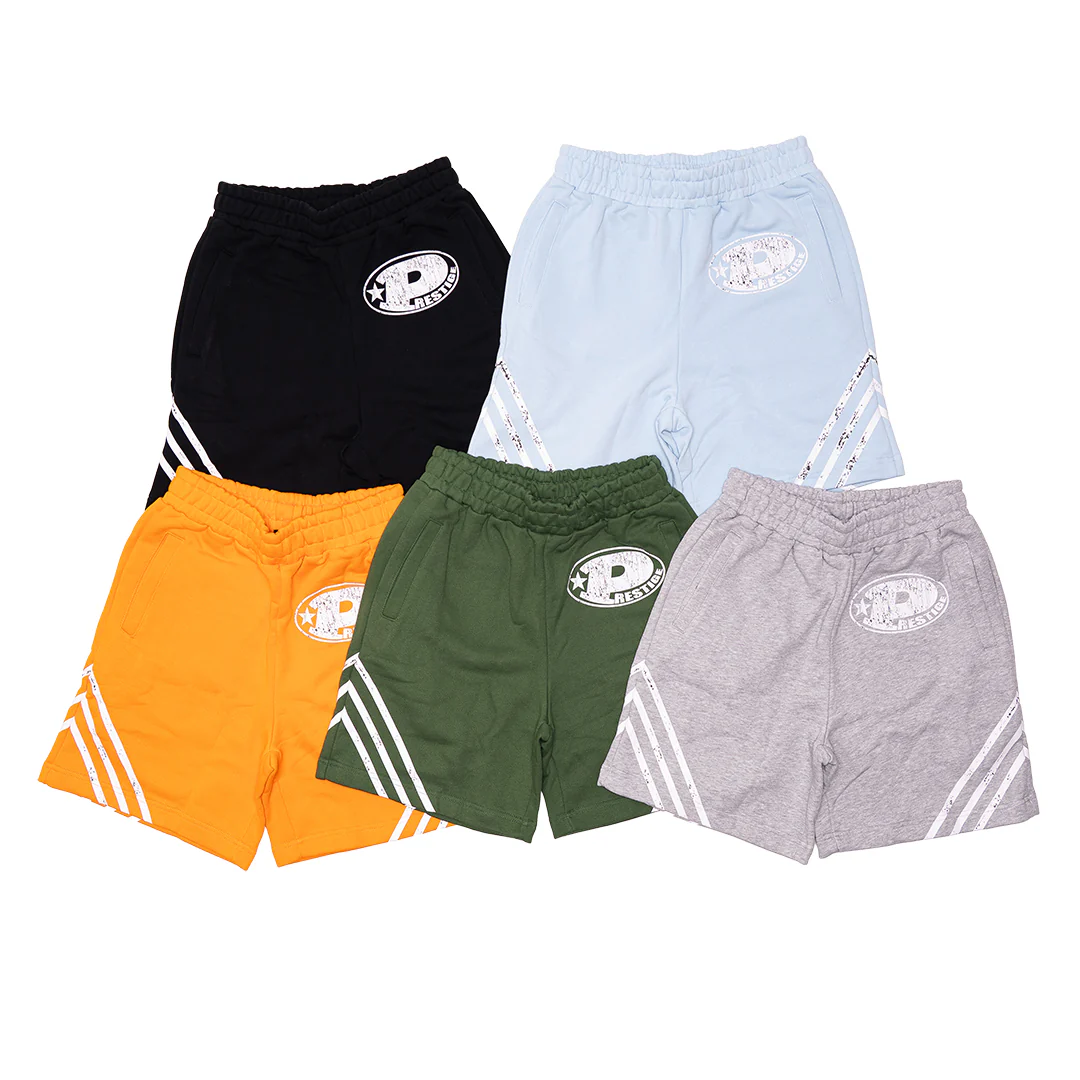 Prestige "P Logo" Striped Shorts - Image 12