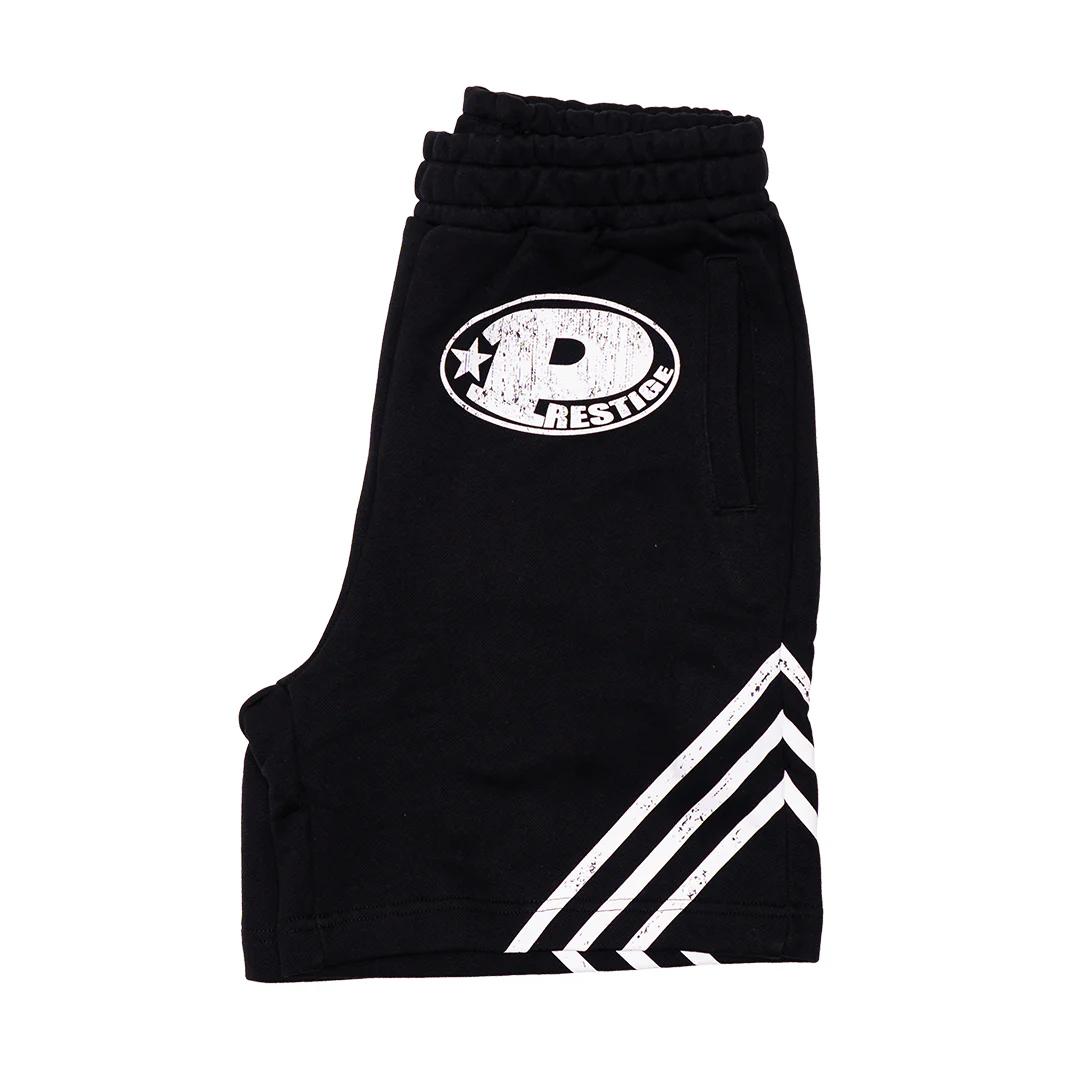 Prestige "P Logo" Striped Shorts - Image 3