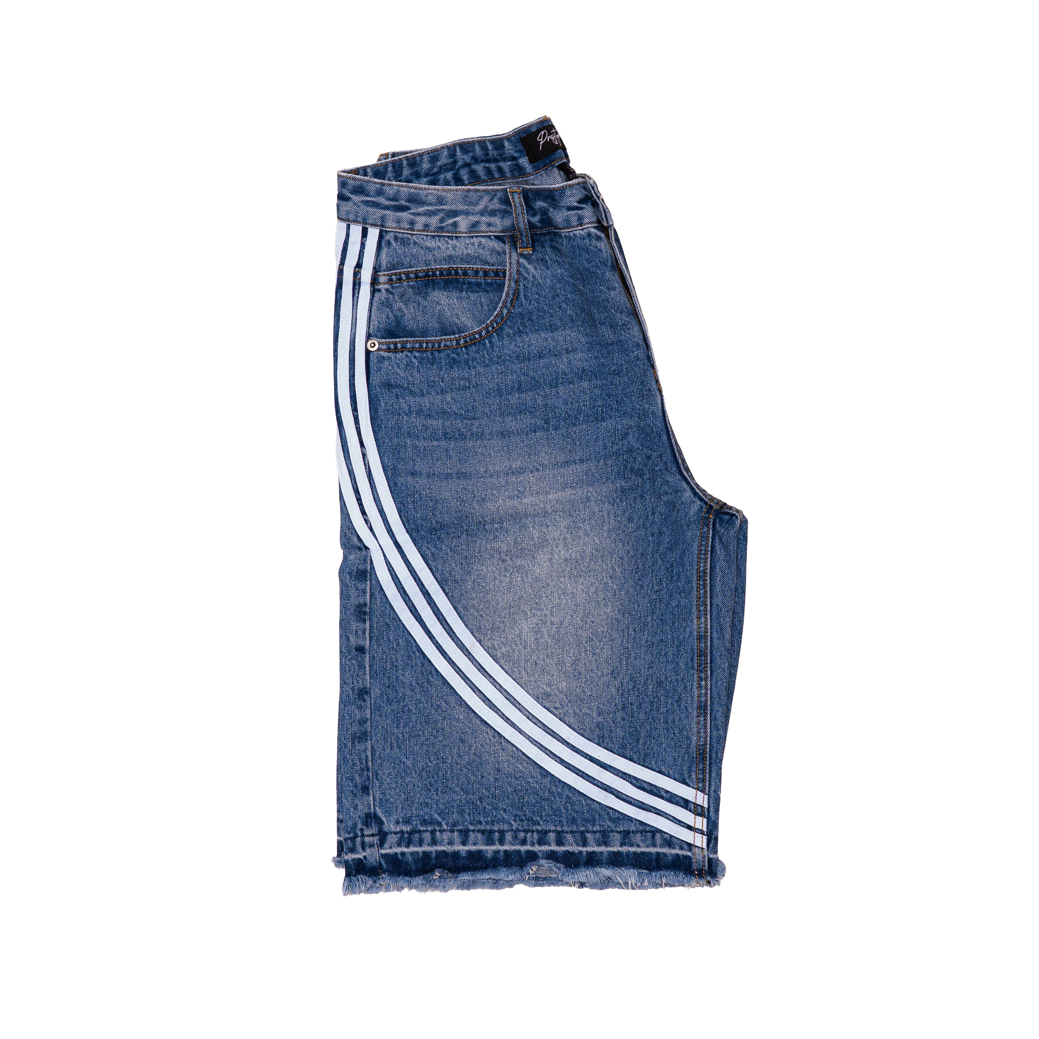 Prestige Blue Taped Jorts - Image 3