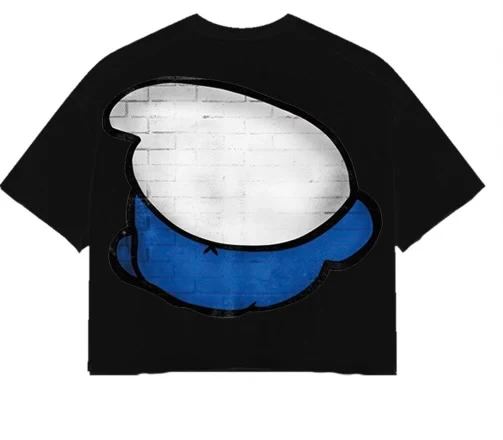 Smurf Cropped Tee - Image 4